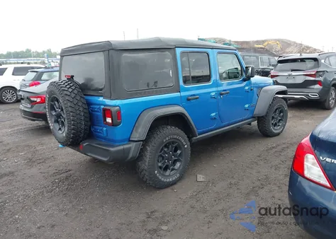 2023 Jeep Wrangler 4Xe 4X4 from USA, damaged, VIN 1C4JJXN68PW652542